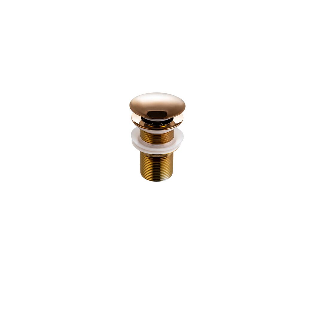 Ablaufventil 1 1/4 Zoll rosegoldfarben