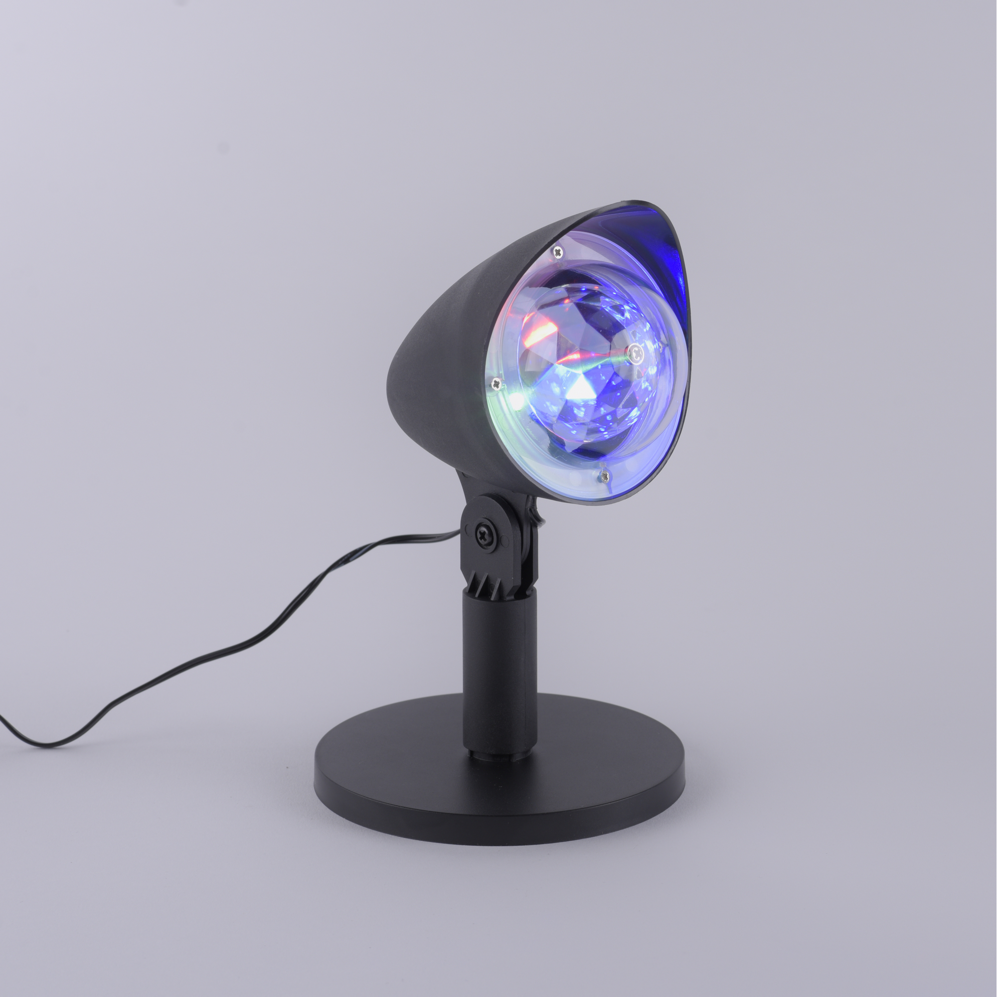 Akku-LED-Tischleuchte 'Disco' Ø 9 x 45,5 cm