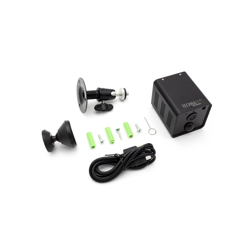 Akku-Überwachungskamera 'TX-190' mit Wifi