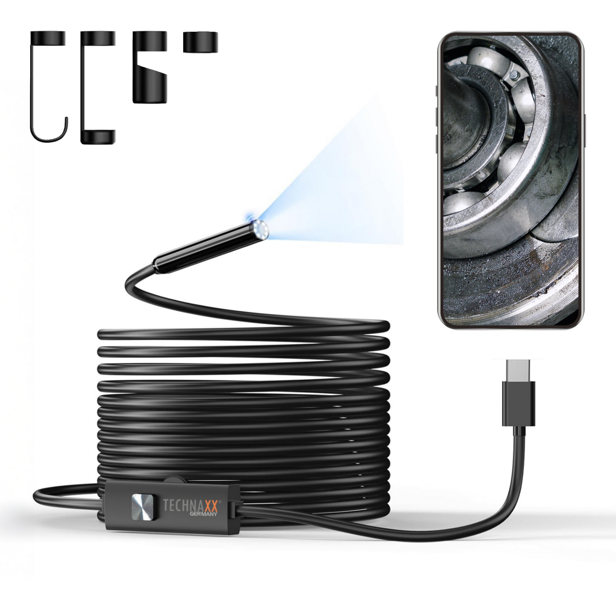 Endoskopkamera 'TX-386' mit Licht