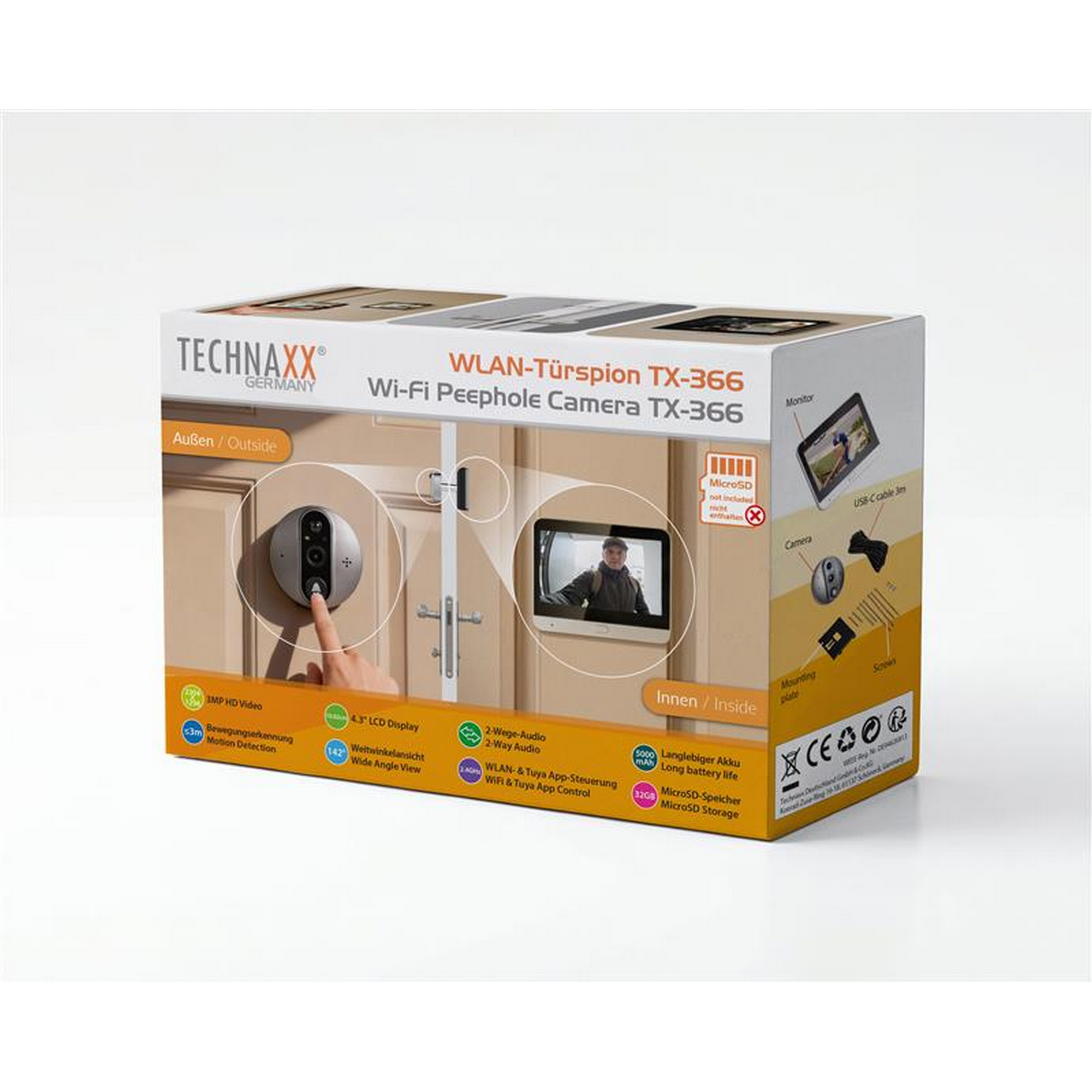 Digitaler Türspion 'TX-366'