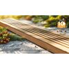 Massivholzpool-Set 'Papaya' rechteckig 520 × 320 × 133 cm