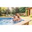 Massivholzpool-Set 'Bambu 2' oval 535 × 335 × 136 cm