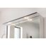 LED-Spiegelschrank 'Flair' weiß/schwarz 100 x 69,6 x 26,5 cm