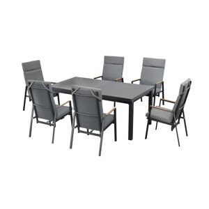 Gartenmöbelset 'Newport' für 6 Personen Aluminium