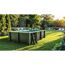 Composite Pool-Set 'Avantgarde Nova' rechteckig grau 315 × 175 × 96 cm, Smart Plug Modul