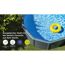 Stahlwandpool-Set 'Anthracite' oval 730 × 375 × 132 cm