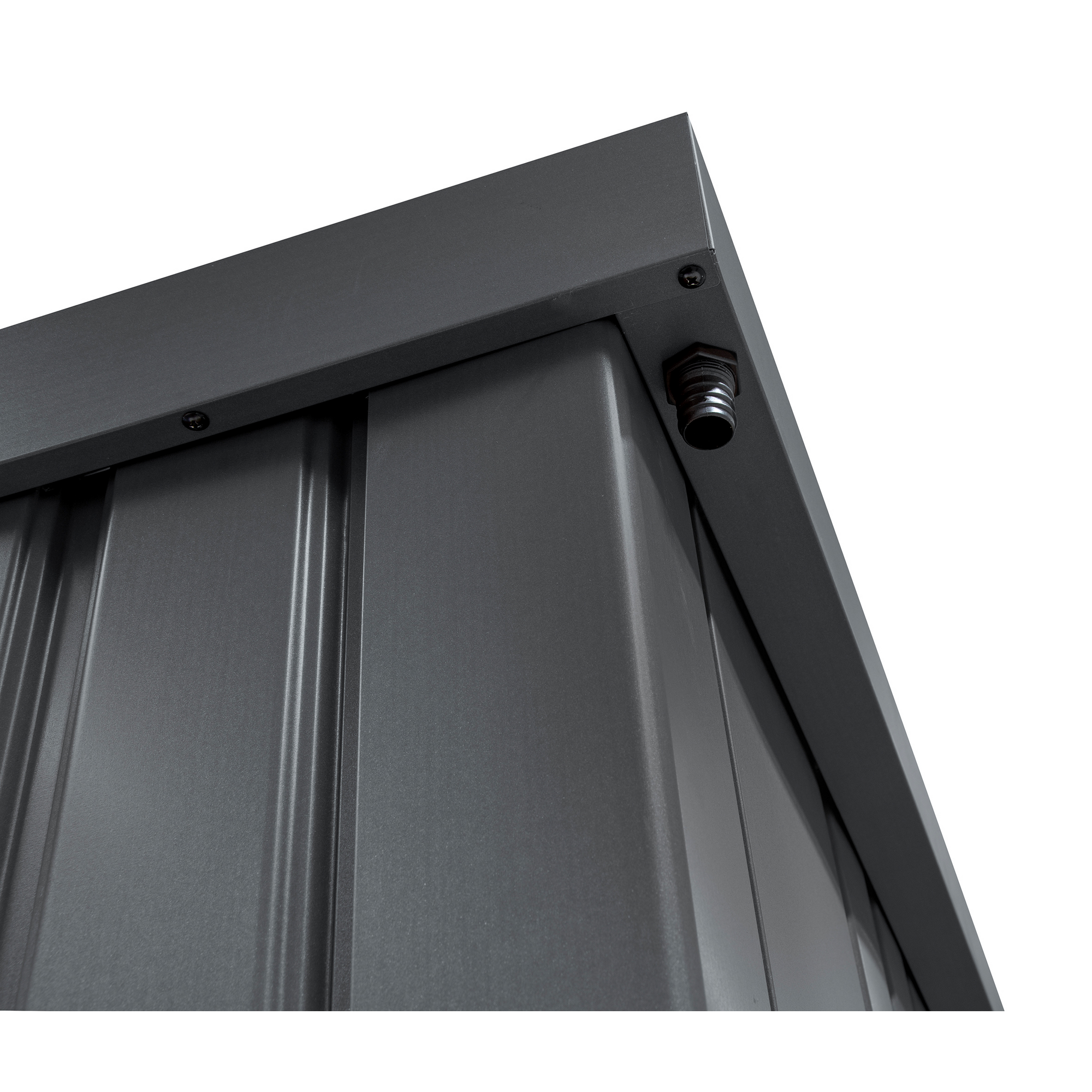 Terrassenschrank 'Paul XL' Stahl 197 x 181 x 94 cm