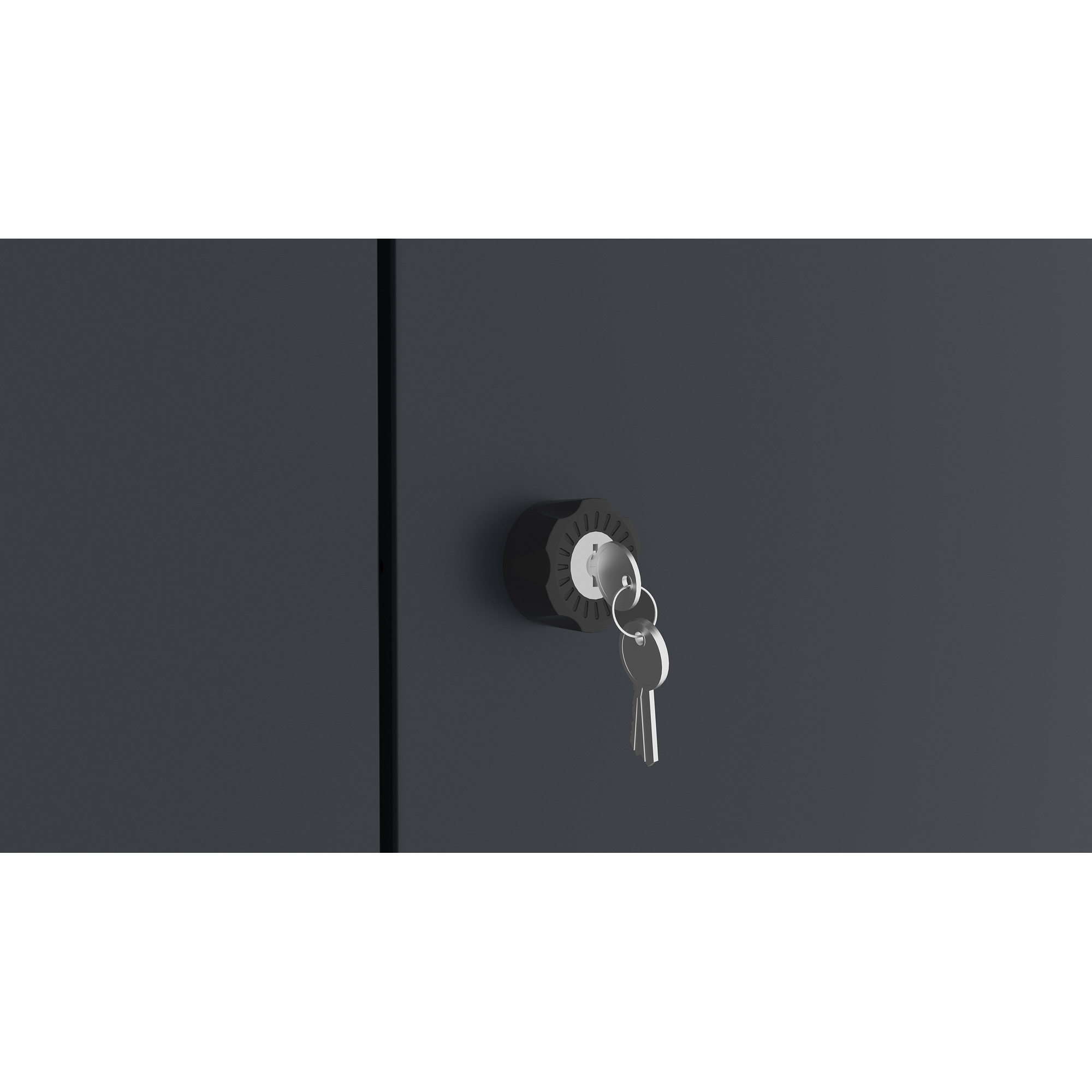 Terrassenschrank 'Paul XL' Stahl 197 x 181 x 94 cm