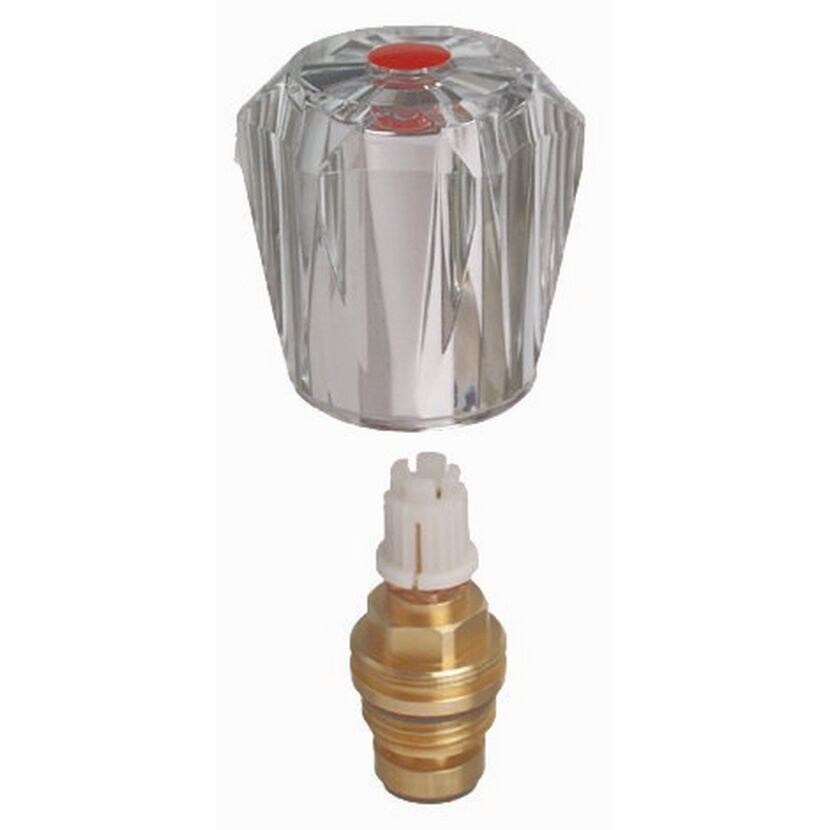 Ventiloberteil Acryl 1/2"