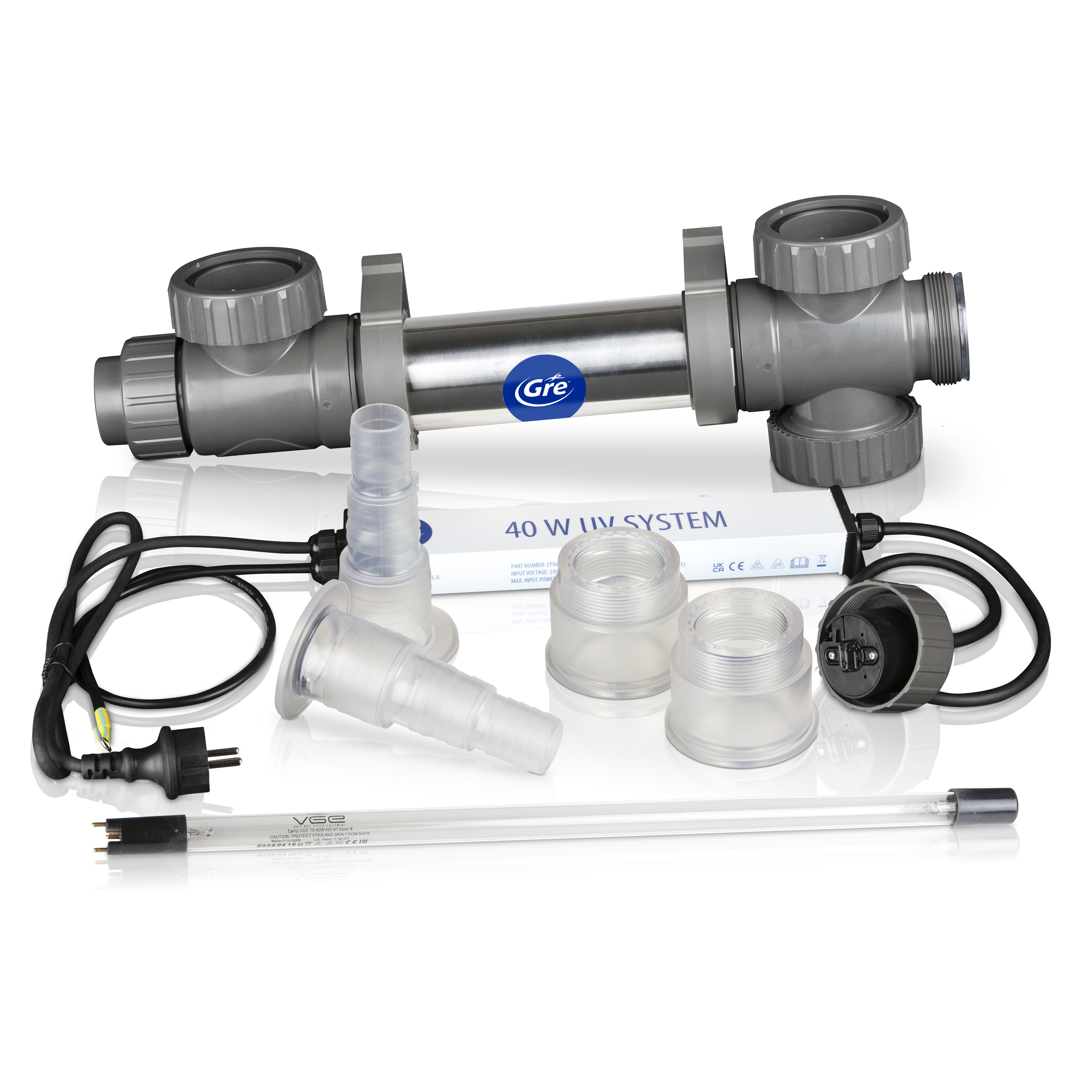 UV-Desinfektionssystem 'C-UV' für Pools bis zu 40m²