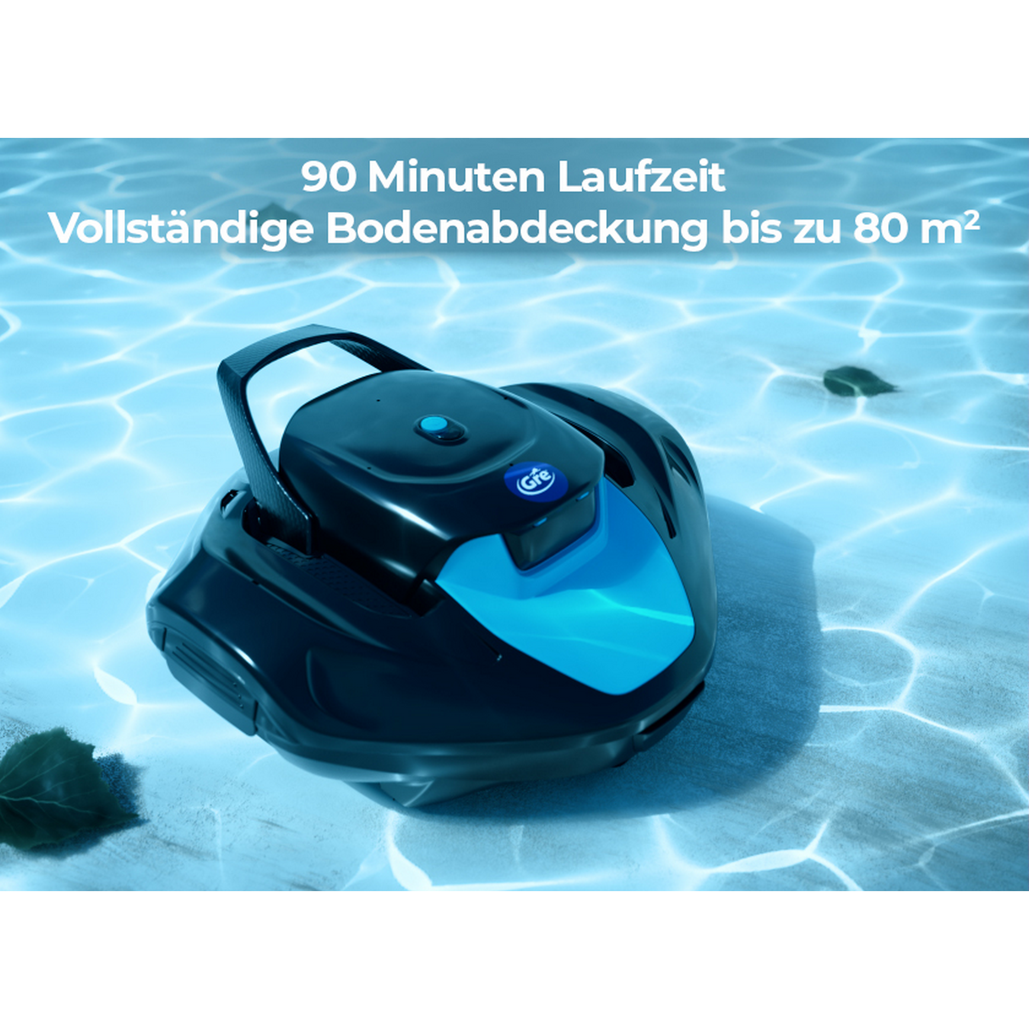 Akku-Pool‑Roboter 'RBG90' für Pools bis 80 m²