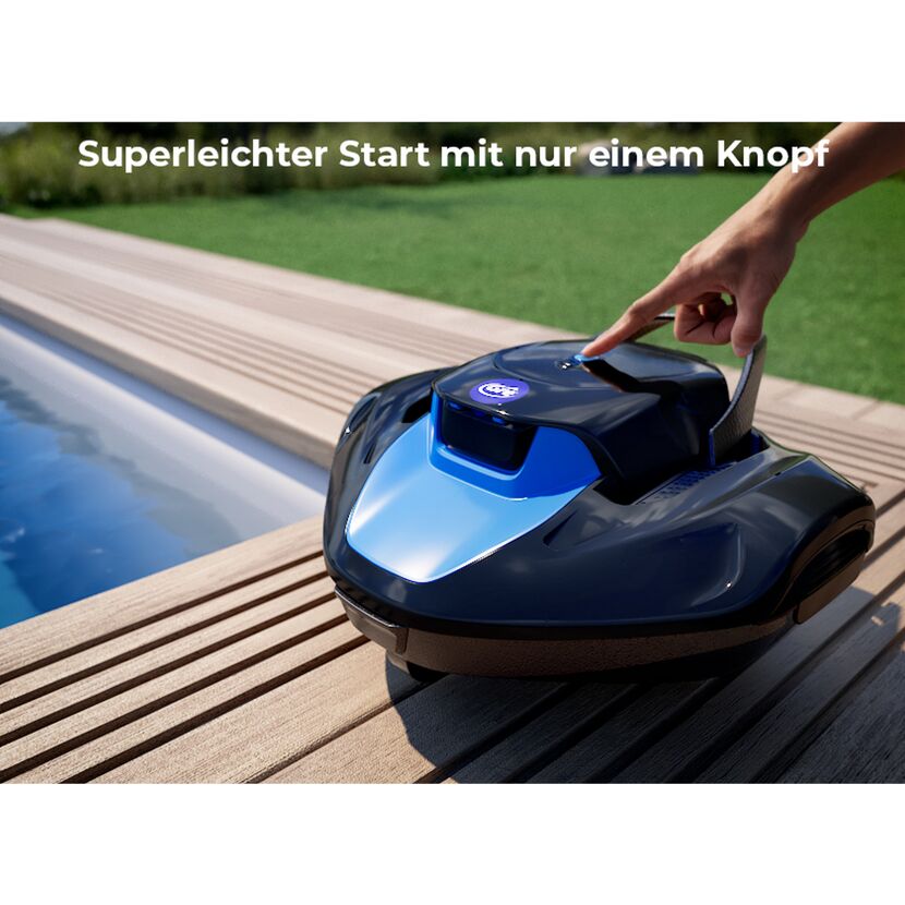 Akku-Pool‑Roboter 'RBG90' für Pools bis 80 m²
