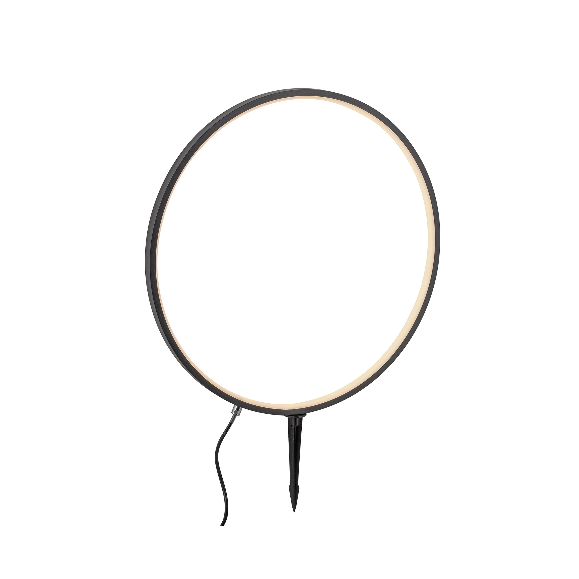 LED-Außenleuchte 'Zirkulu' mit Erdspieß Ø 50 x 66 cm