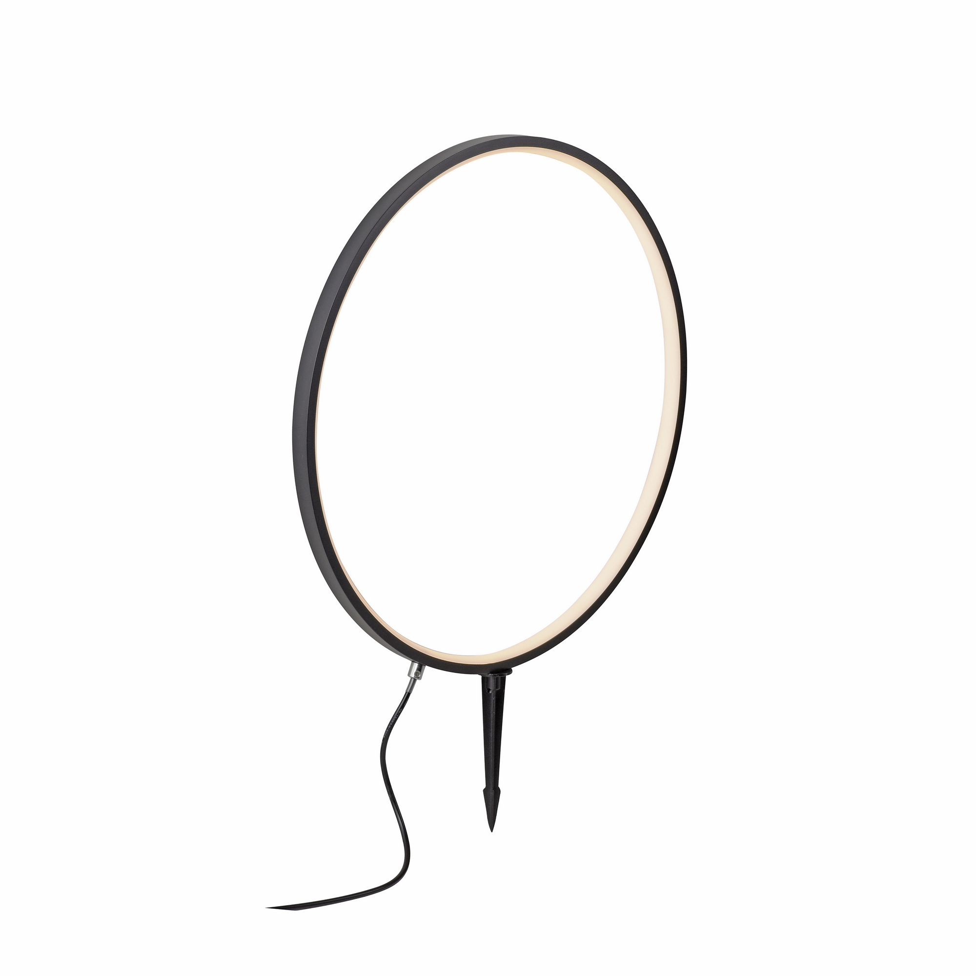 LED-Außenleuchte 'Zirkulu' mit Erdspieß Ø 50 x 66 cm