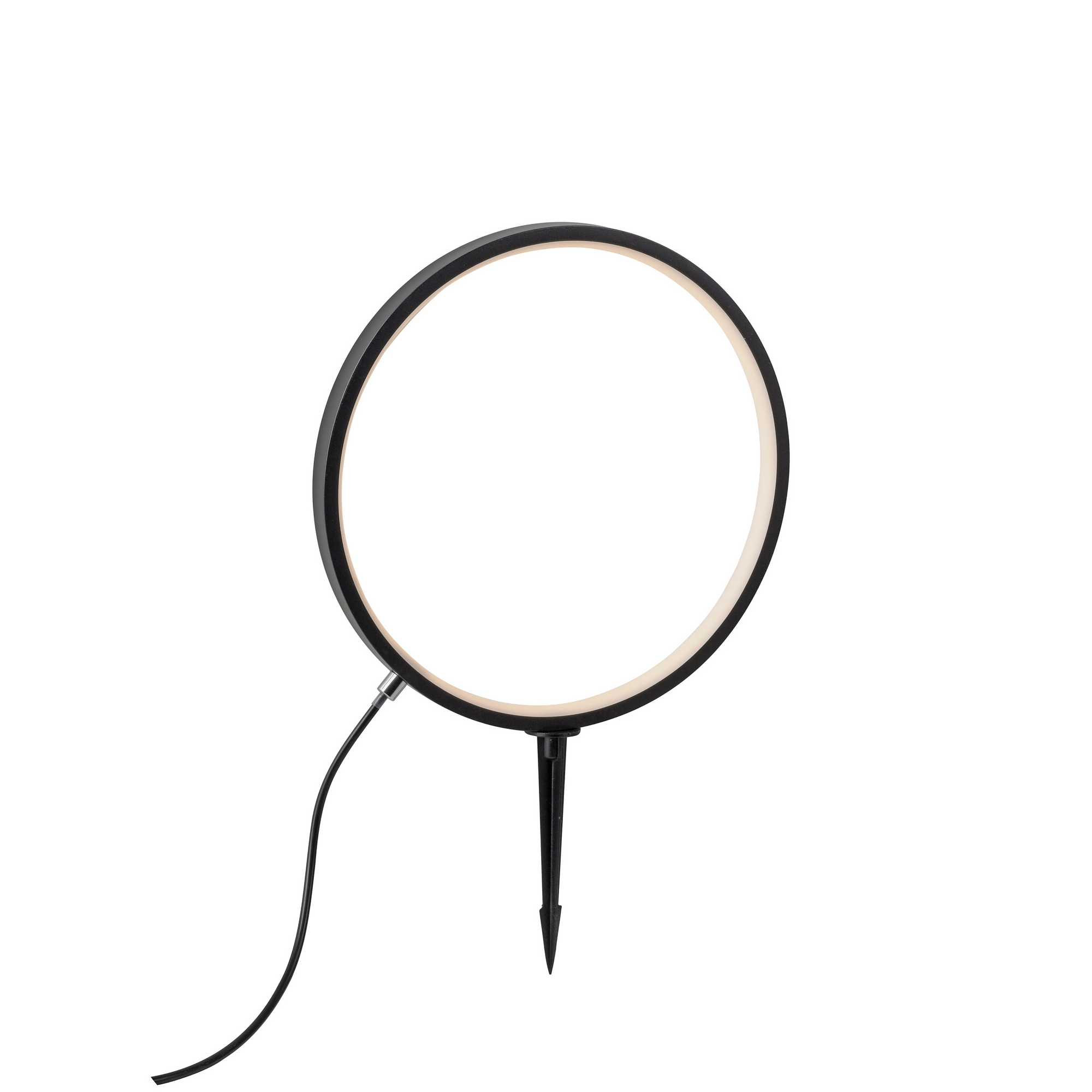 LED-Außenleuchte 'Zirkulu' mit Erdspieß Ø 32 x 48 cm