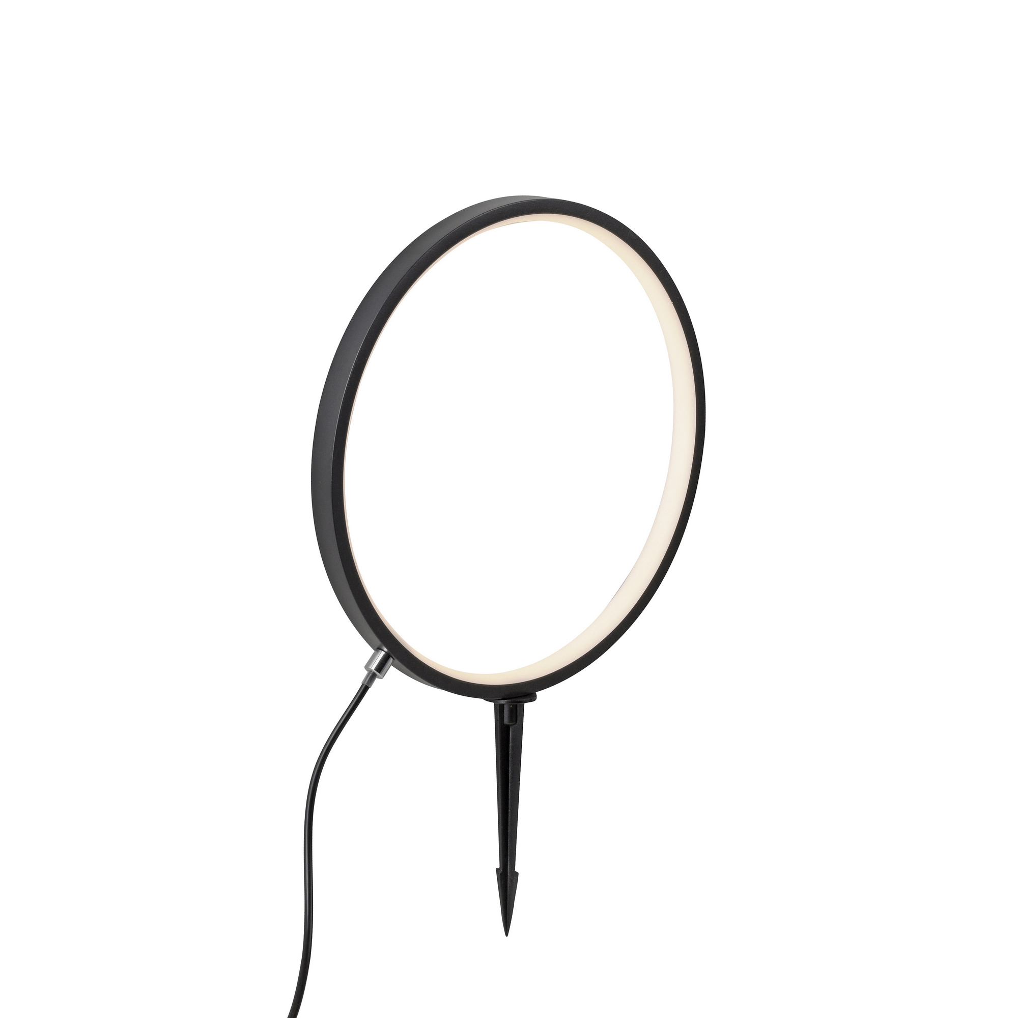 LED-Außenleuchte 'Zirkulu' mit Erdspieß Ø 32 x 48 cm