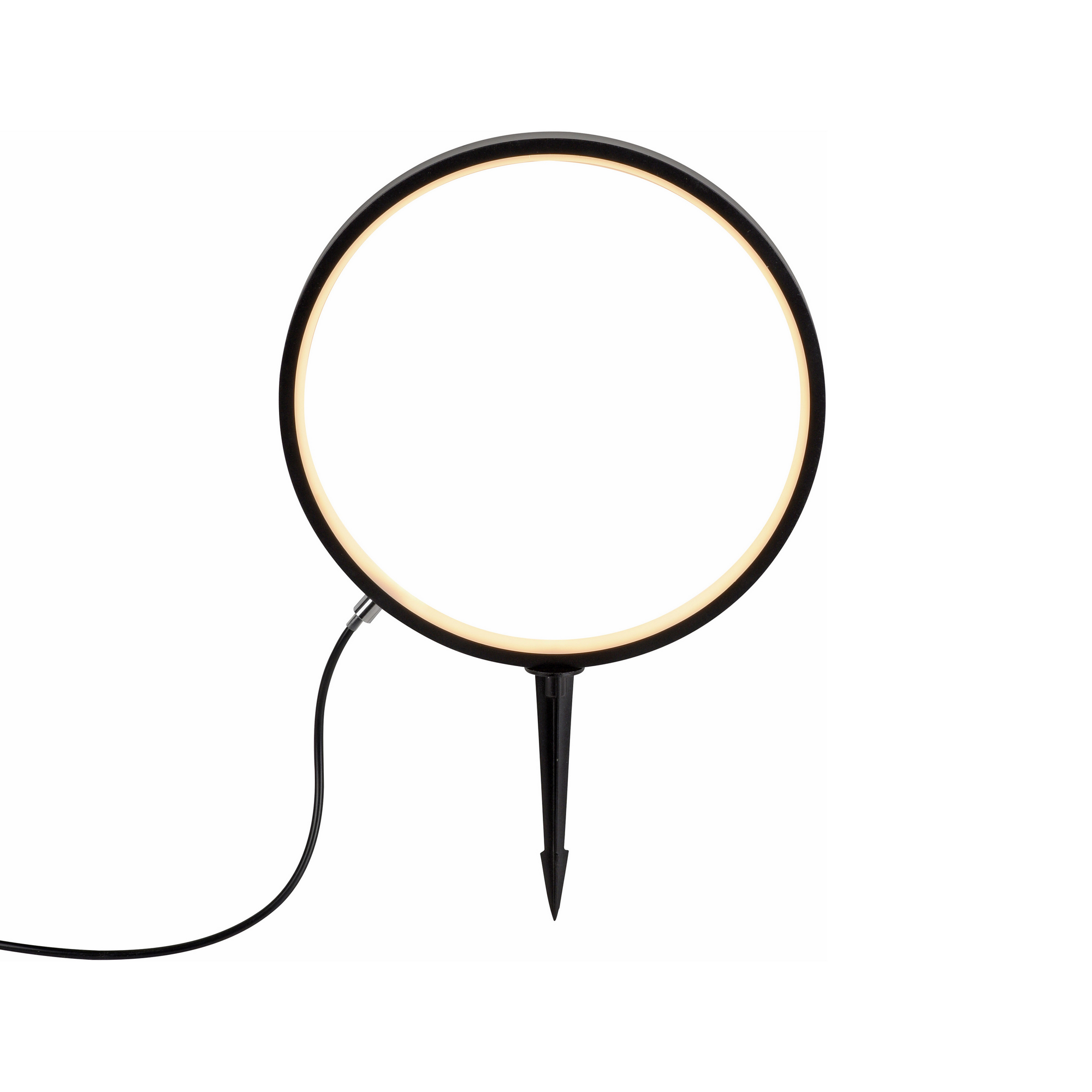 LED-Außenleuchte 'Zirkulu' mit Erdspieß Ø 32 x 48 cm