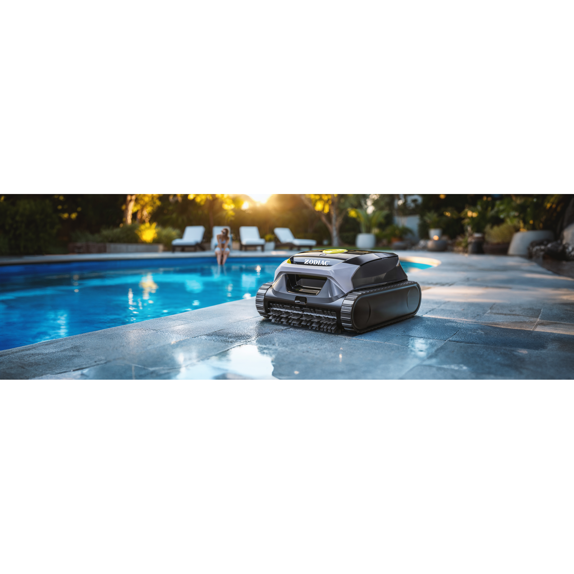 Akku‑Pool‑Roboter 'Freedom Lite' mit Wi‑Fi‑Steuerung