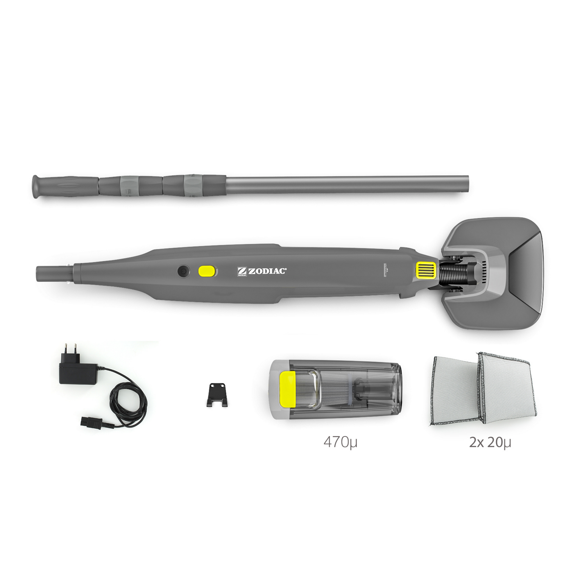 Akku‑Poolsauger 'POOL & SPA VAC' Handgerät