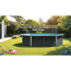 Composite Pool-Set 'Avantgarde' grau oval 804 × 386 × 124 cm