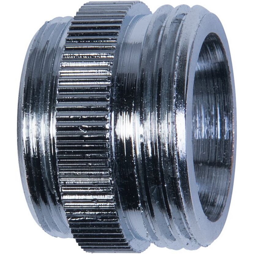 Übergangsstück chromfarben M24 1" AG x 3/4" AG