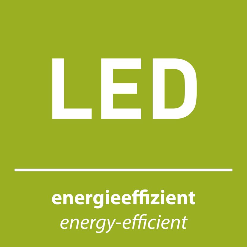 LED-Keramikleuchte 'Marishell' 8,8 x 8,2 x 12,3 cm