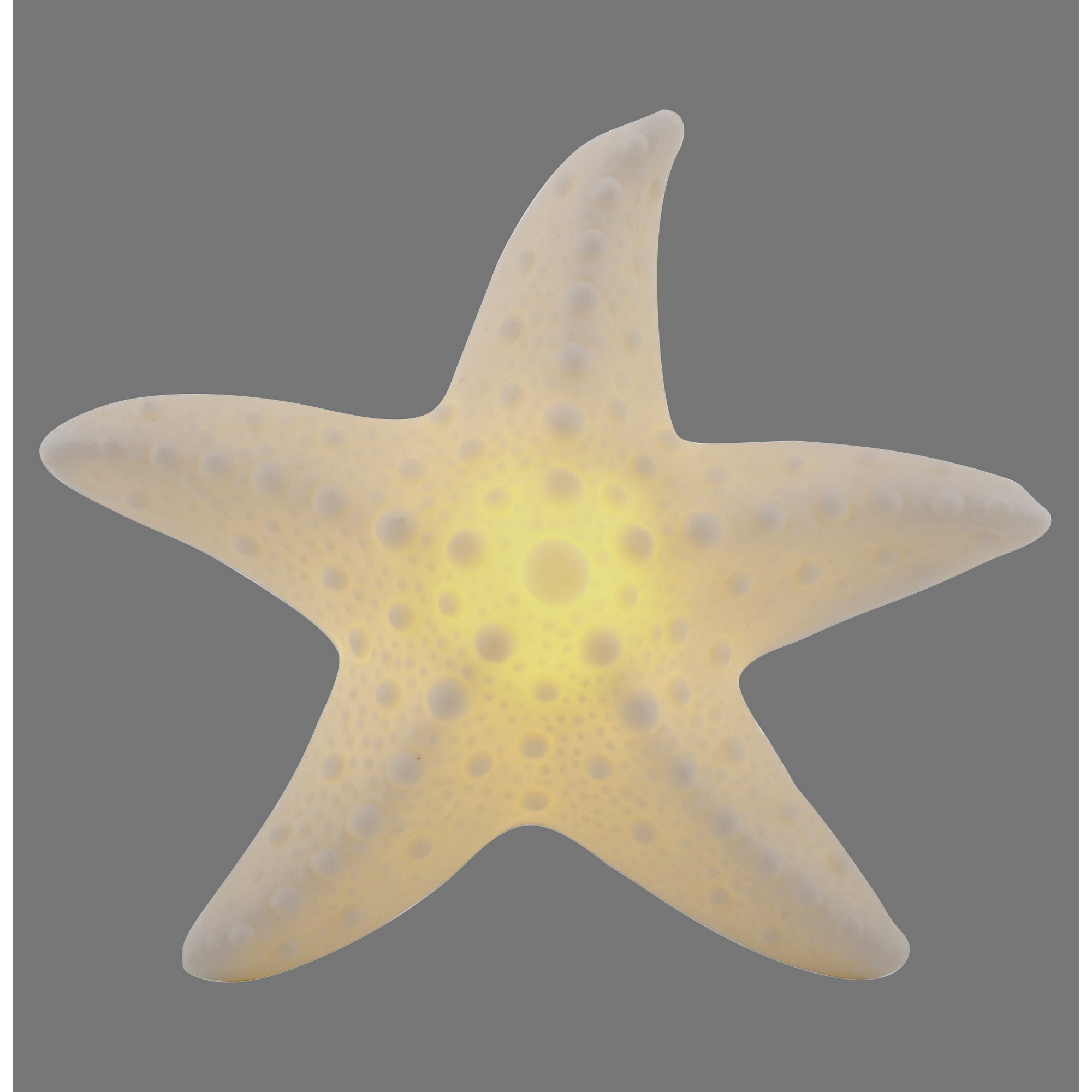 LED-Keramikleuchte 'Marishell' 13,5 x 3,8 x 12,3 cm