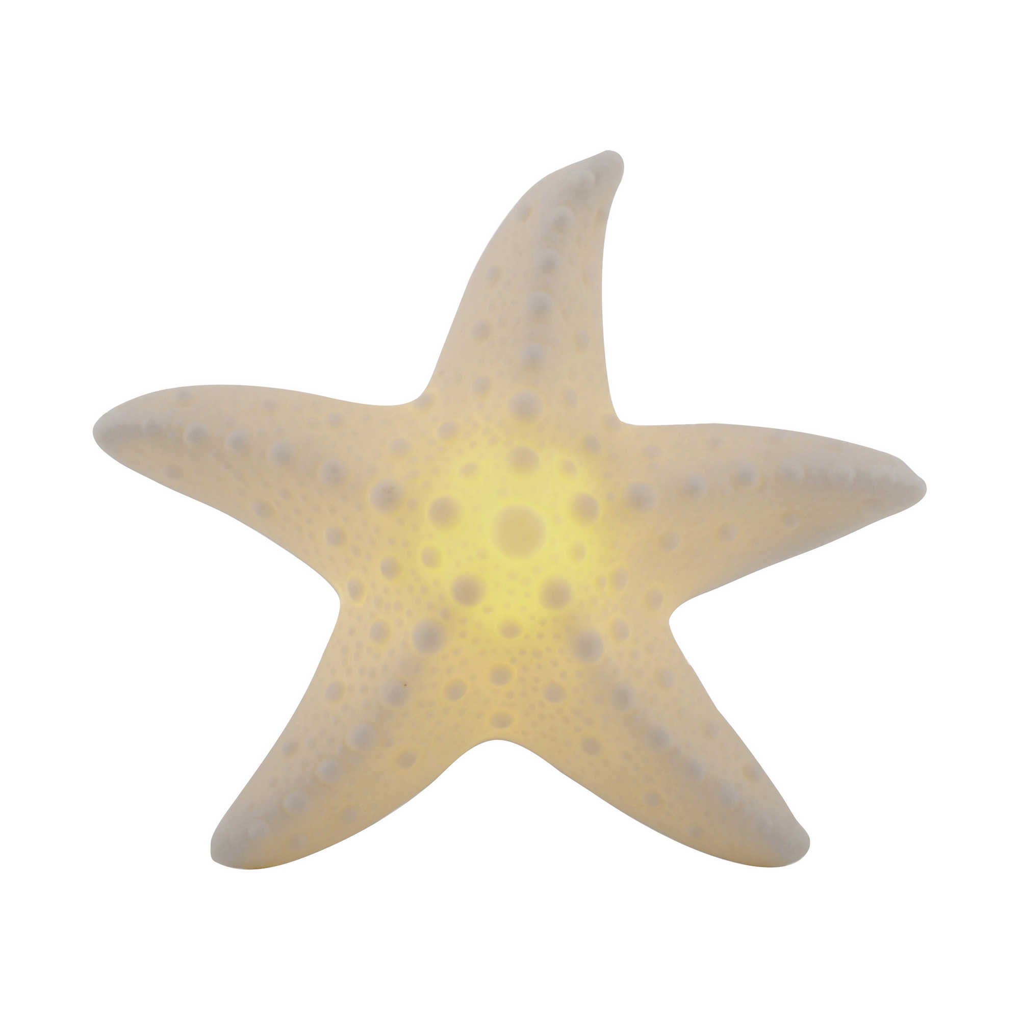 LED-Keramikleuchte 'Marishell' 13,5 x 3,8 x 12,3 cm