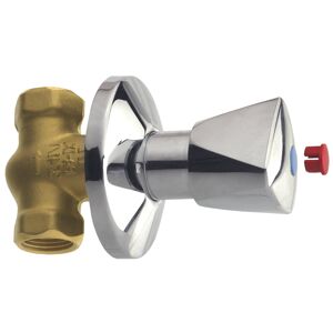 Up-Ventil 1/2" mit Haubengriff warm/kalt
