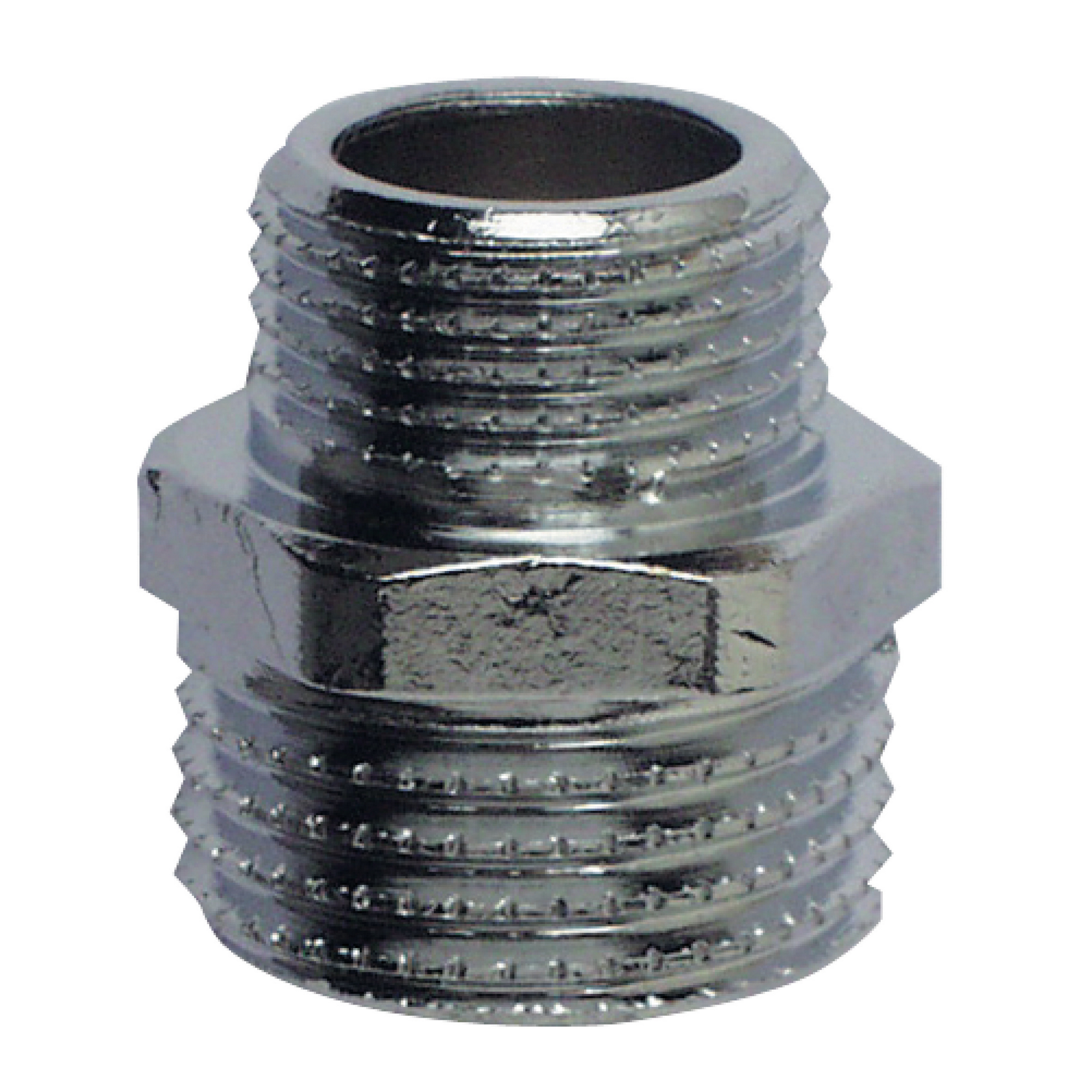 Gewindefitting verchromt 3/4" x 1/2" AG