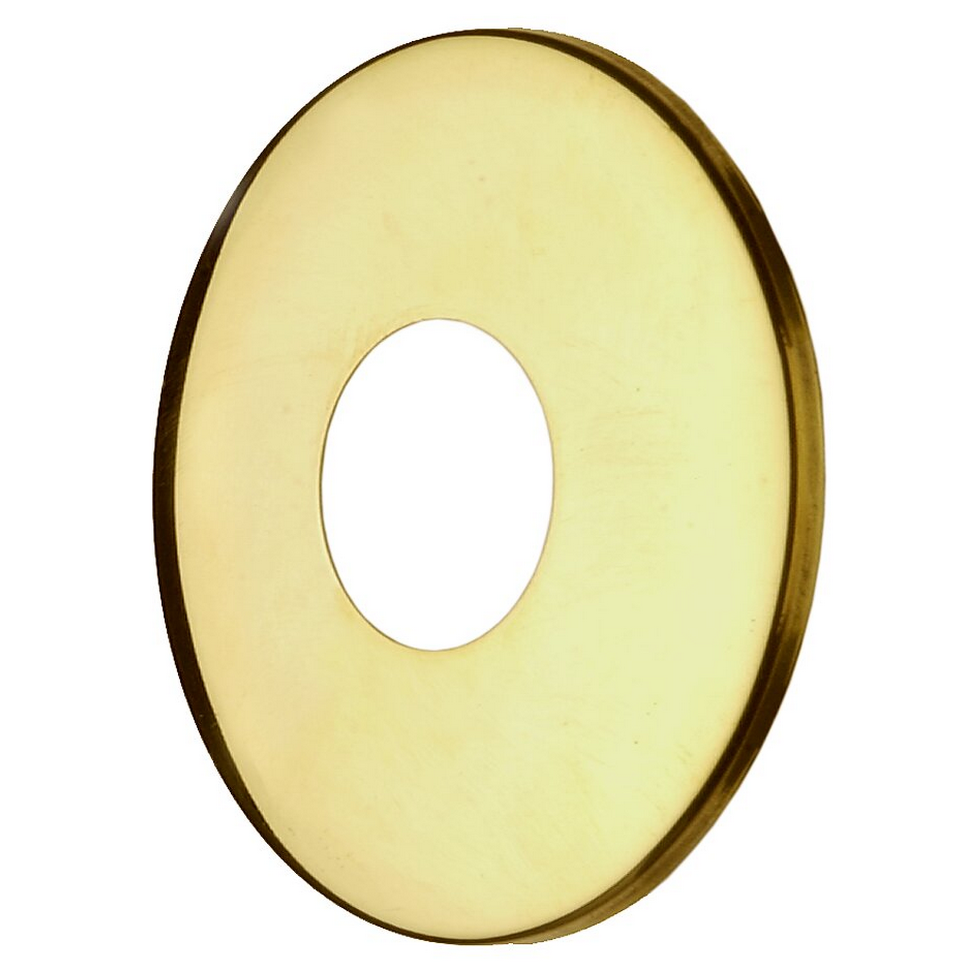 Hahnrosette Messing 1/2" x 5 mm