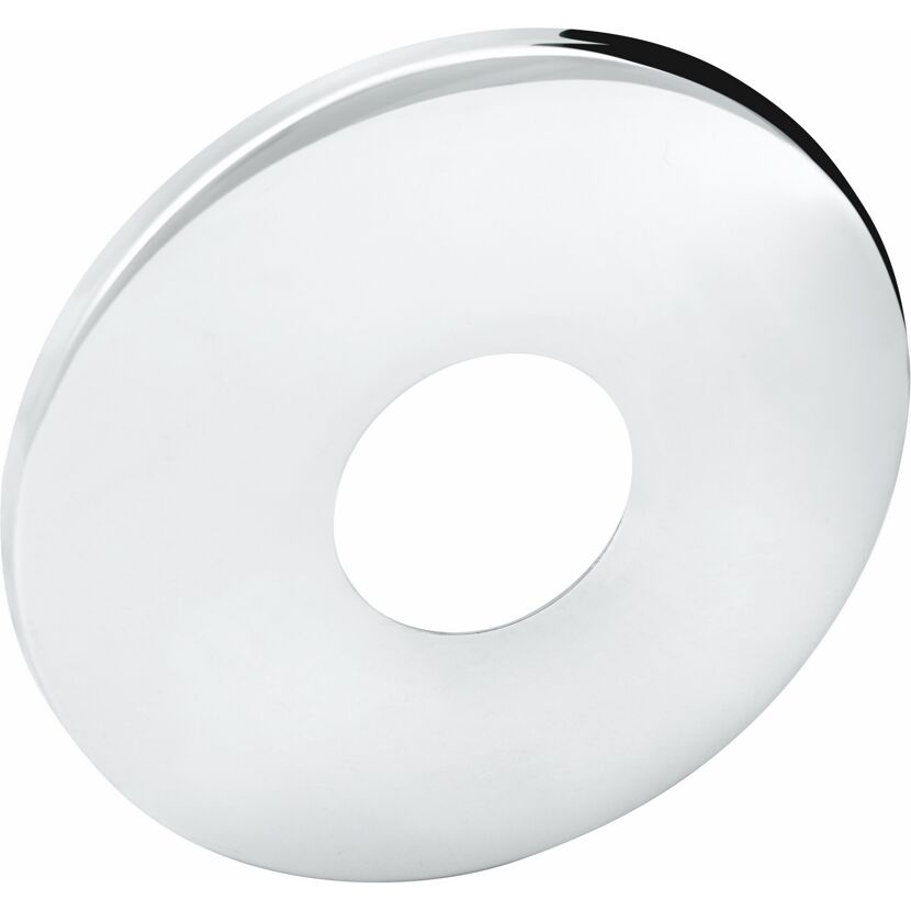 Hahnrosette chromfarben 1/2" x 5 mm
