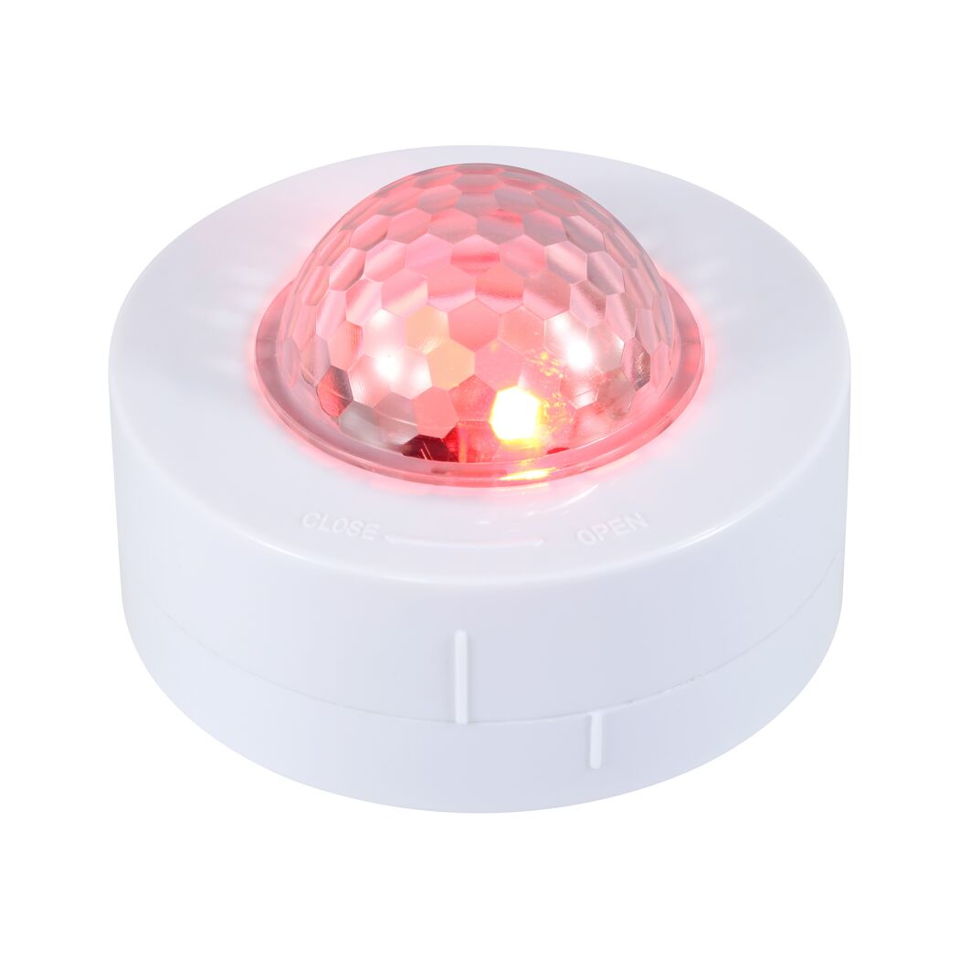 LED-Partyleuchte Farbwechsler Ø 5,8 x 3,7 cm