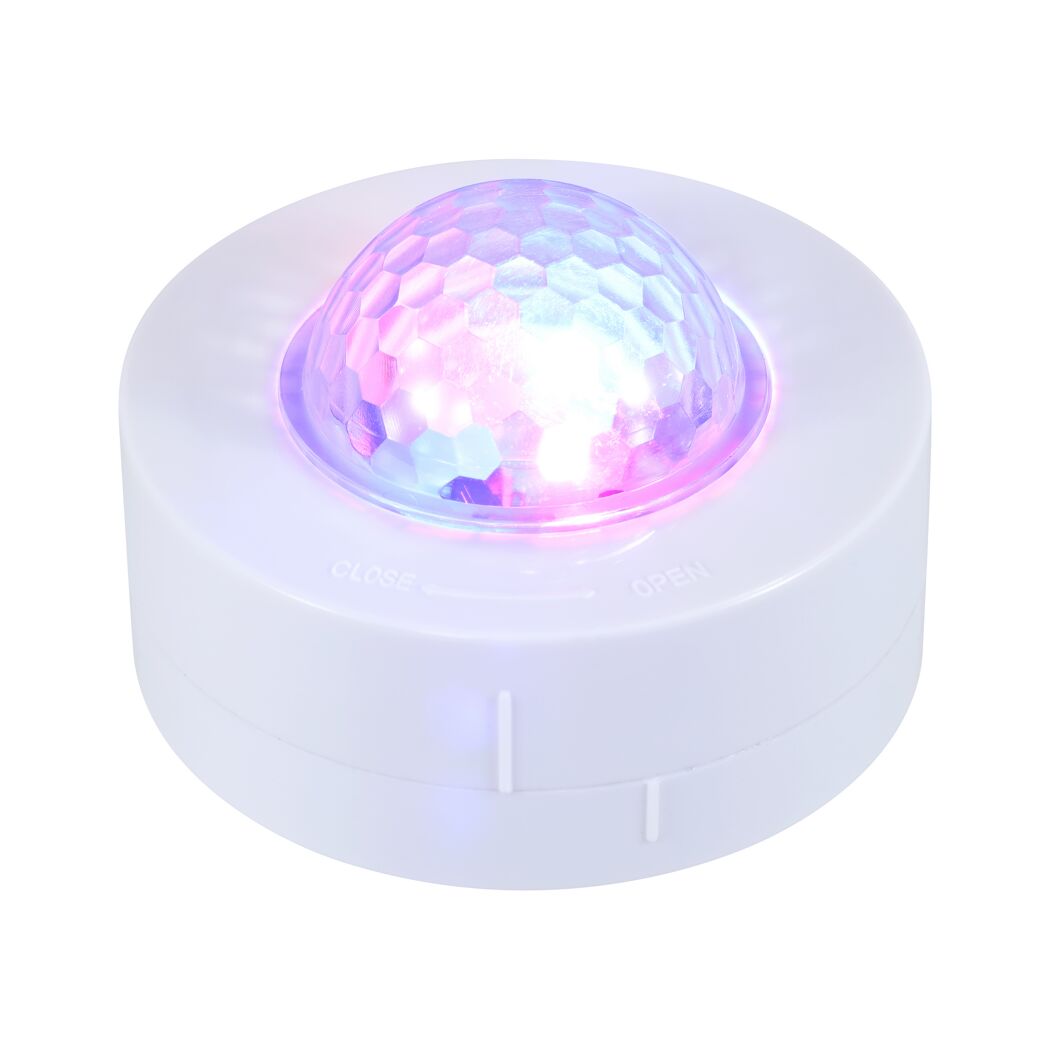 LED-Partyleuchte Farbwechsler Ø 5,8 x 3,7 cm