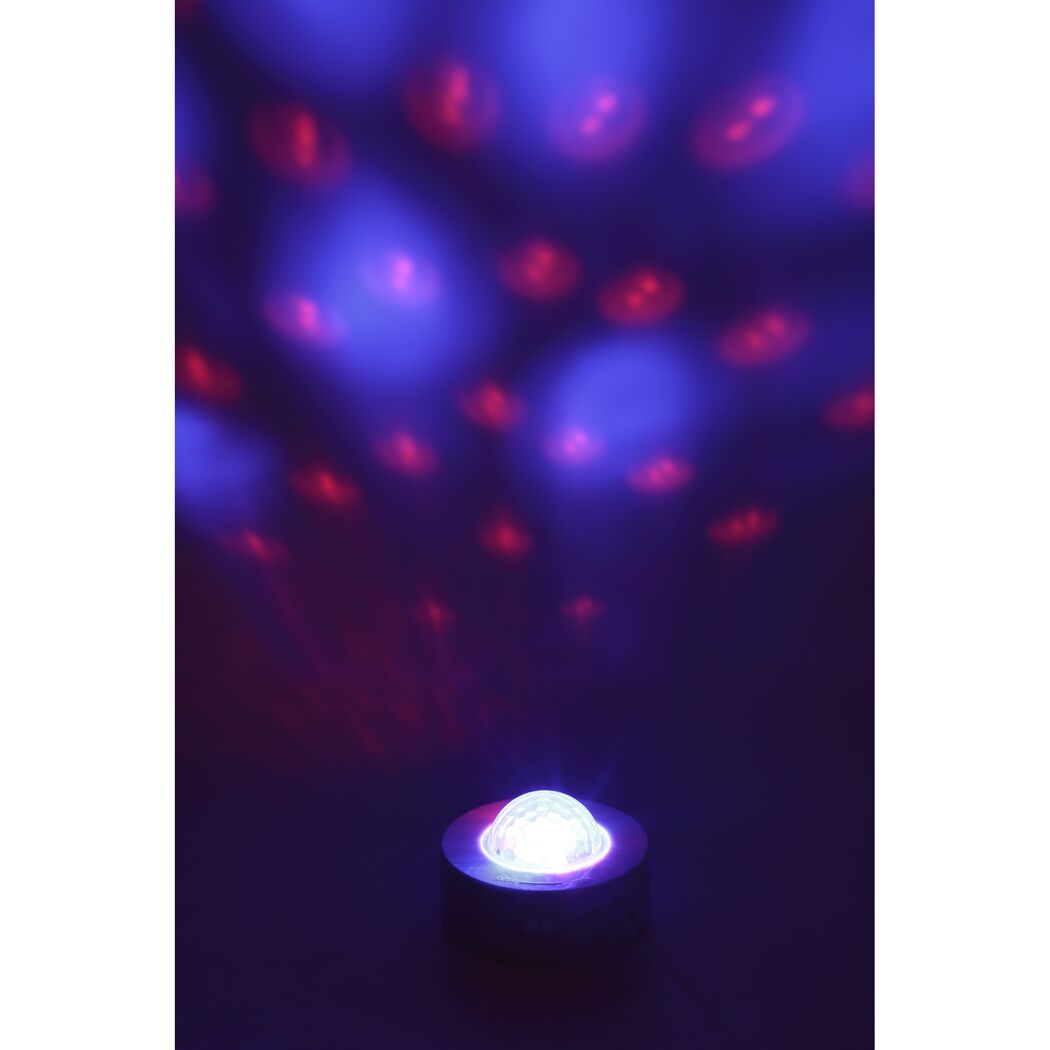 LED-Partyleuchte Farbwechsler Ø 5,8 x 3,7 cm