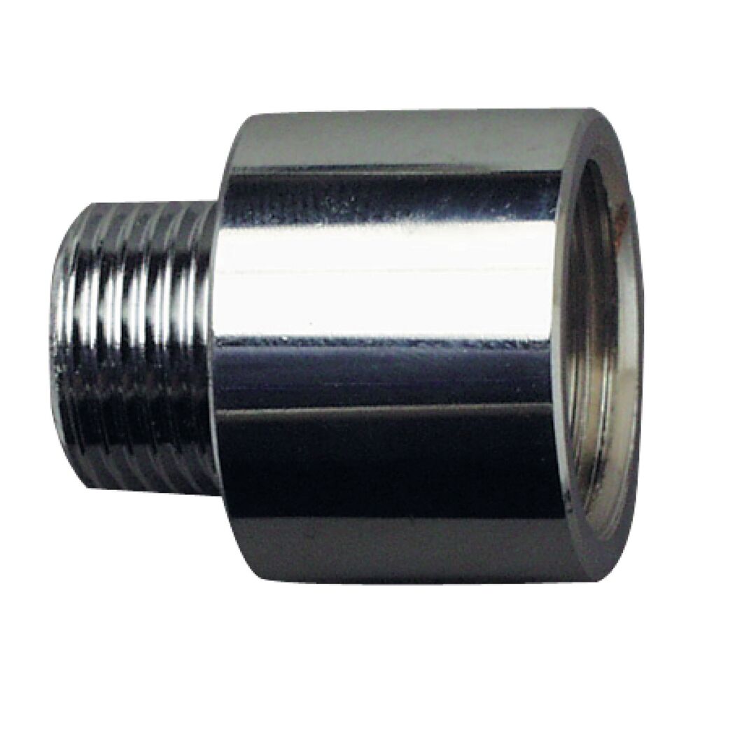 Gewindefitting verchromt, 1/2" IG x 3/8" AG