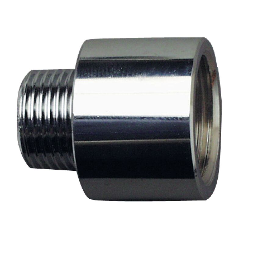 Gewindefitting verchromt, 1/2" IG x 3/8" AG