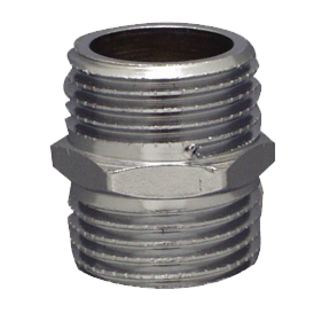 Gewindefitting verchromt 3/8" AG