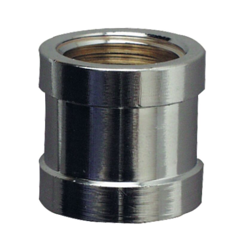 Gewindefitting Muffe verchromt 3/8" IG