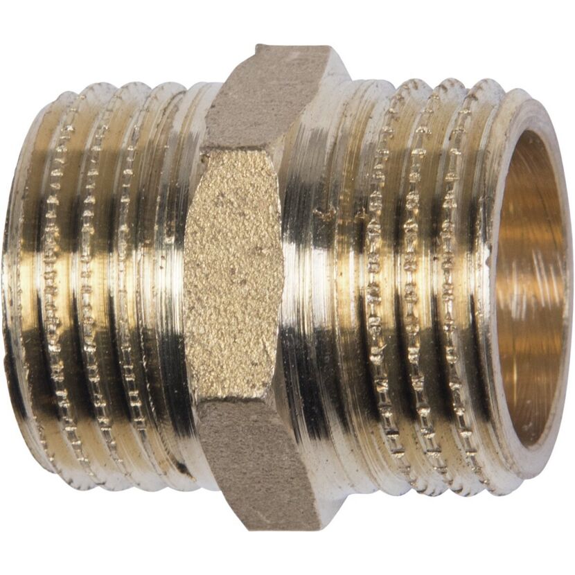 Gewindefitting Messing 3/8" AG