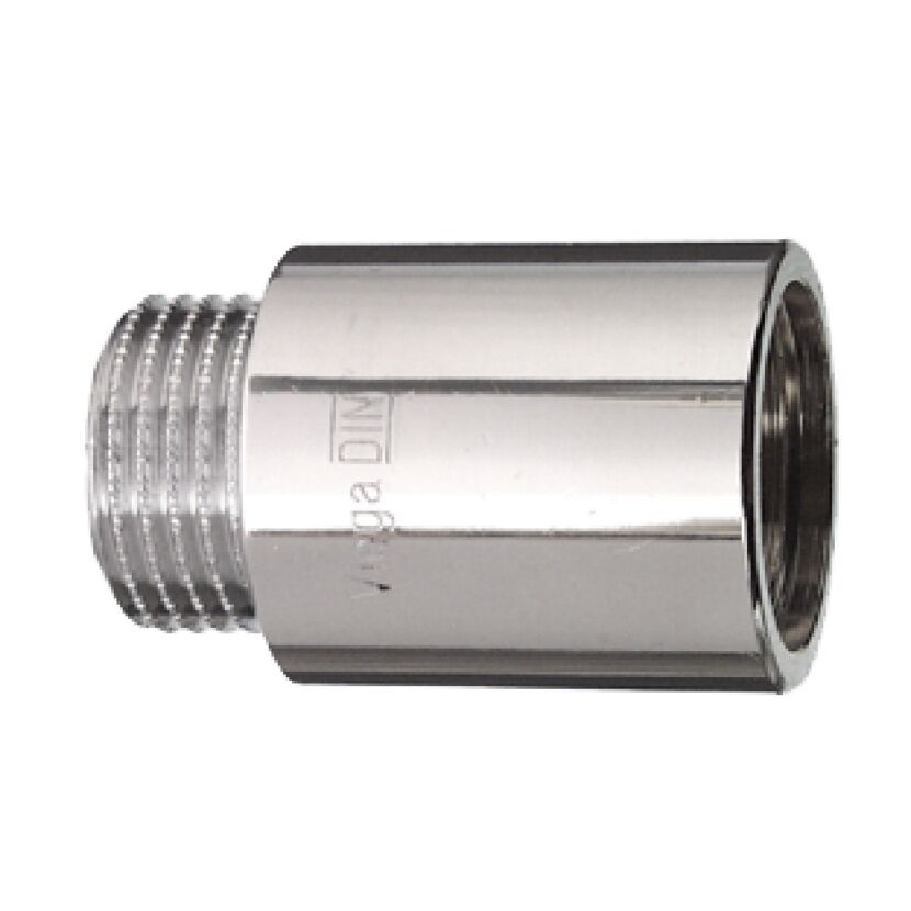 Hahnverlängerung verchromt 1/2" IG/AG x 15 mm