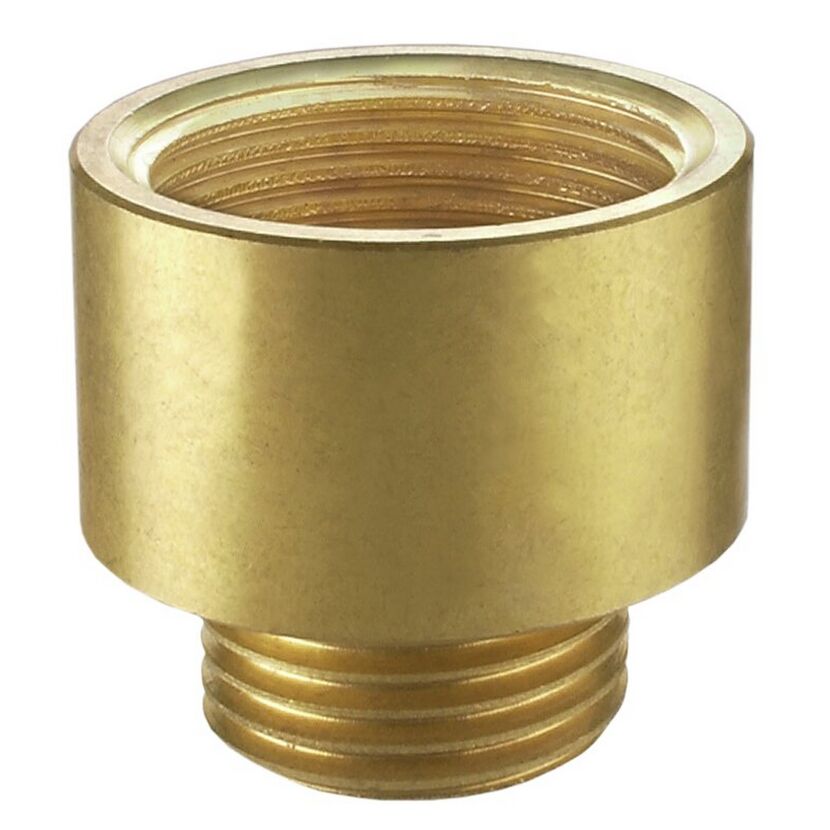 Übergangsstück Messing 3/4" IG x 1/2" AG