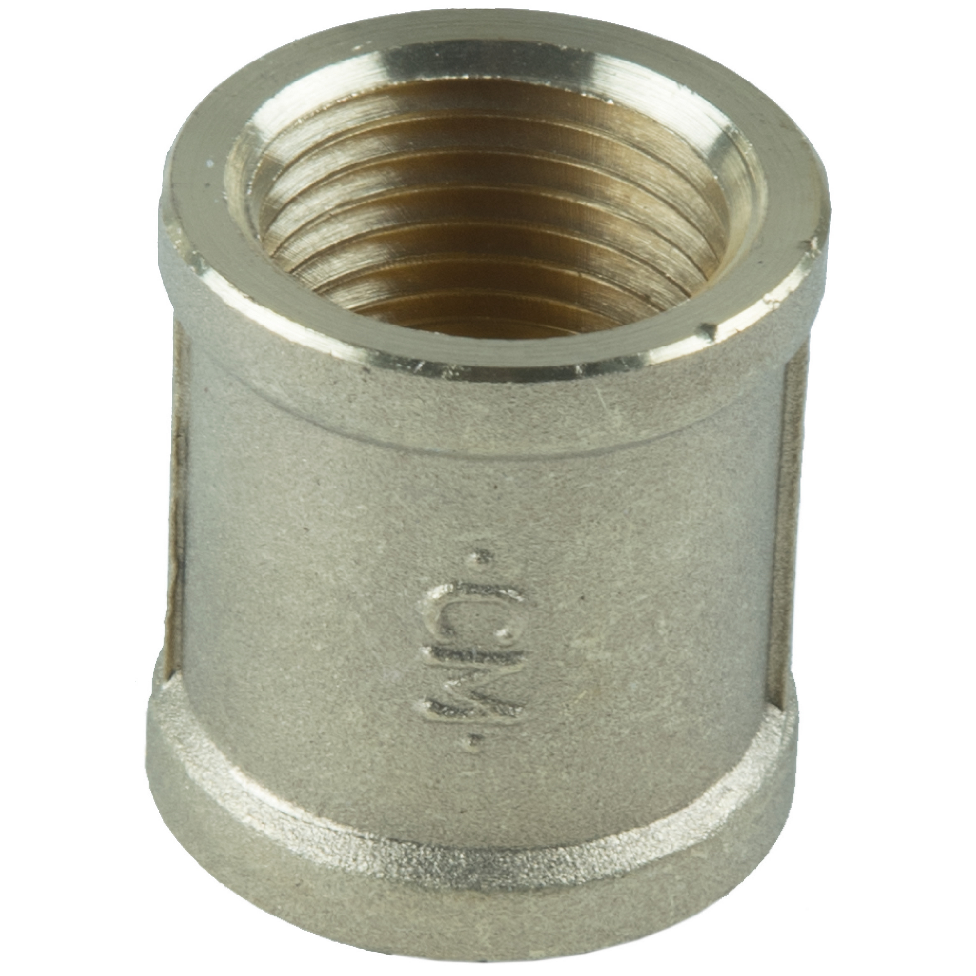 Gewindefitting Muffe Messing 1/2" IG