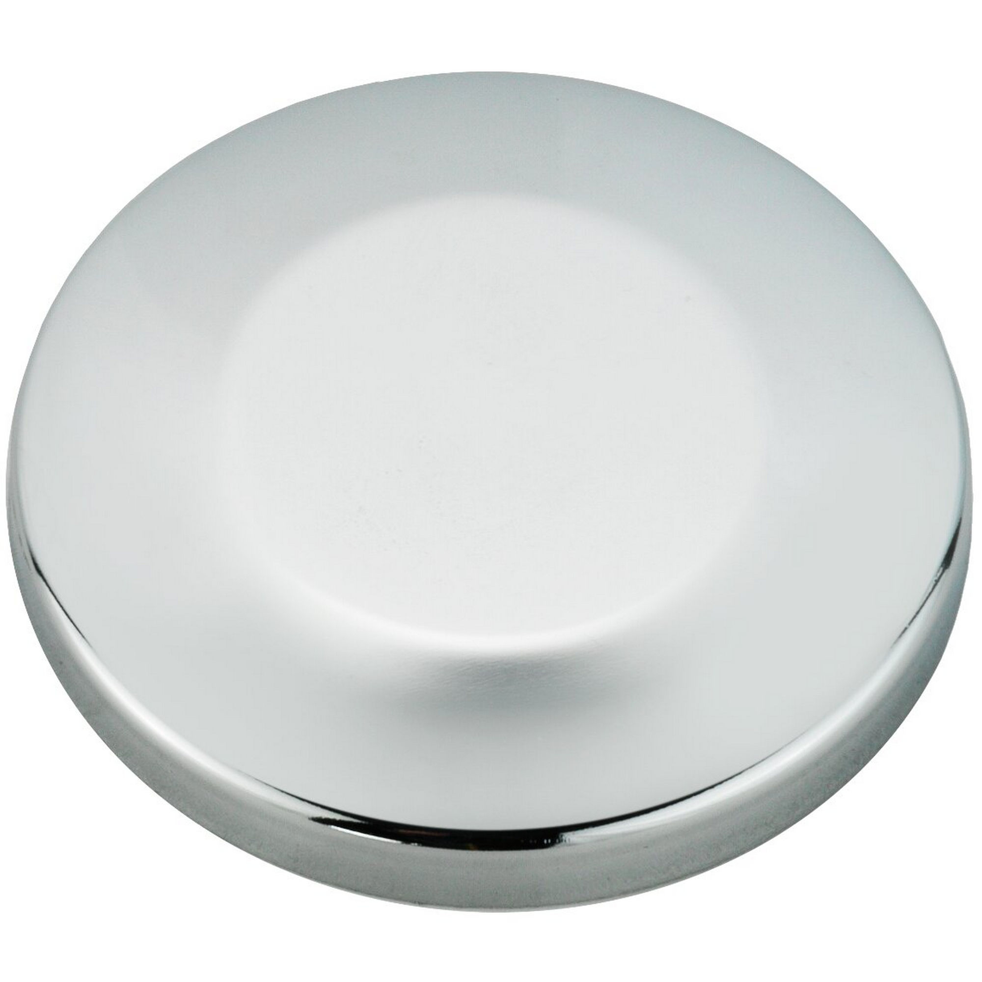 Blindrosette verchromt 60 x 10 mm