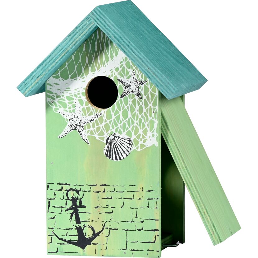 Nistkasten 'Style Maritim' Holz 15 x 26 x 14 cm