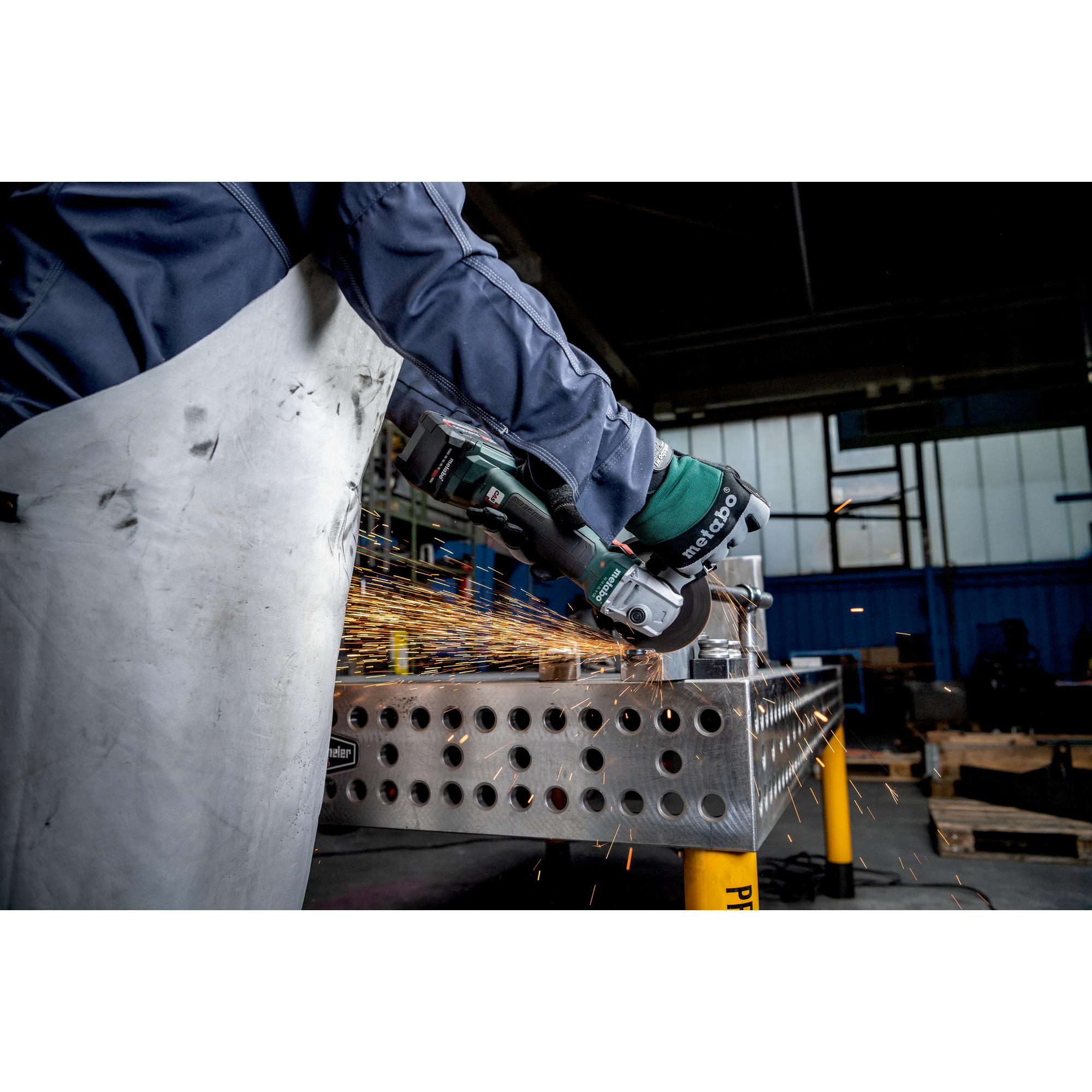 Akku-Winkelschleifer 'W 18 L BL 9-125' ohne Akku und Ladegerät