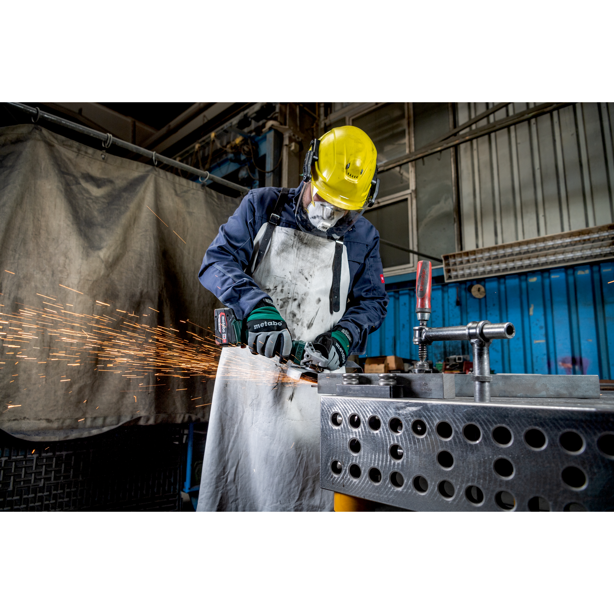 Akku-Winkelschleifer 'W 18 L BL 9-125' ohne Akku und Ladegerät