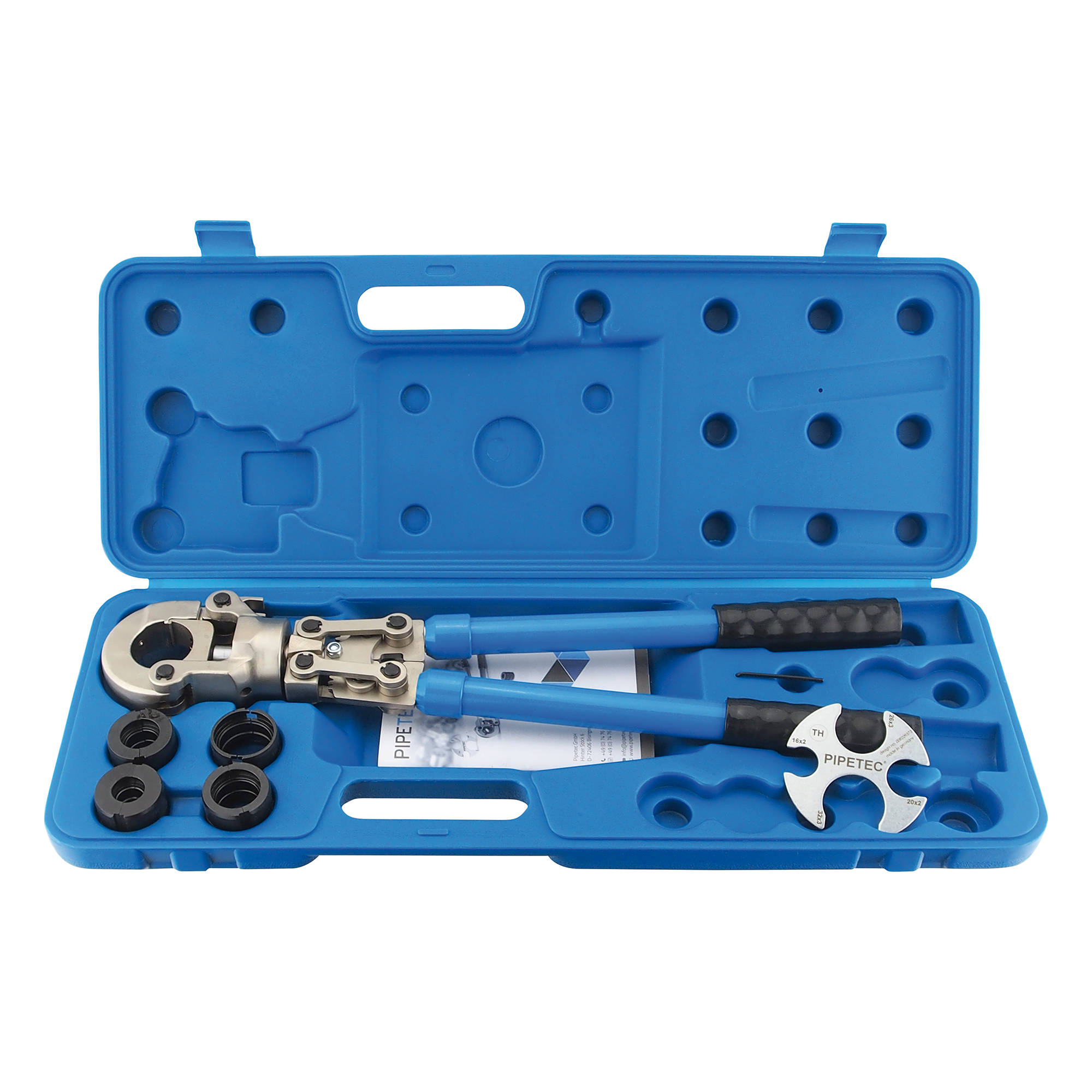 Handpresszange für Pressfittings TH-Profil inklusive Koffer