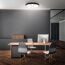 LED-Deckenleuchte mit Ventilator 'Air' Ø 48 cm schwarz 6400 lm mit Ventilator